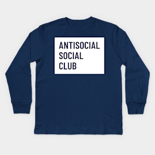 Anti Social Club Kids Long Sleeve T-Shirt